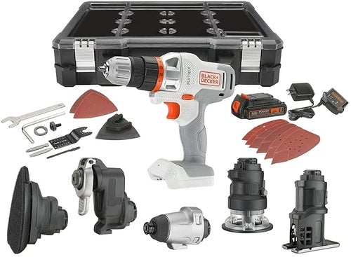 Black and Decker MATRIX 20V MAX 6-Tool Combo Kit with Storage Case